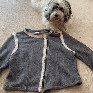 Side zipper Gap jacket, very cozy in the winter!